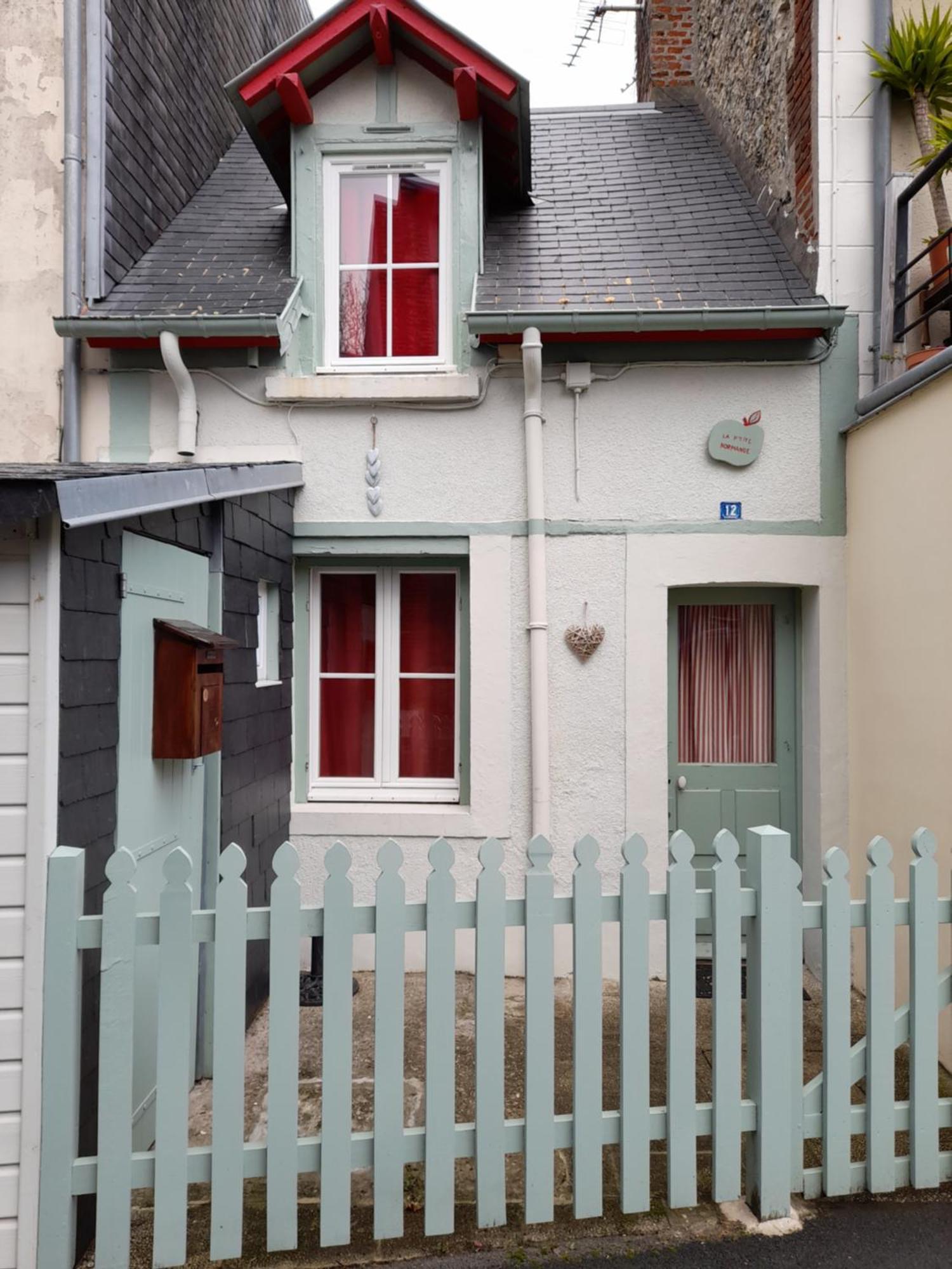 Вилла La P'Tite Normande Виллервиль Экстерьер фото
